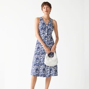 & Other Stories Sleeveless Midi Dress